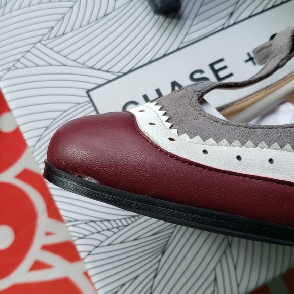 NIB Burgundy Dora t-strap pumps - Picture 12 of 12